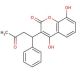 8-Hydroxy Warfarin (CAS 17834-04-7) - chemical structure image