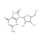 8-Hydroxyguanosine (CAS 3868-31-3) - chemical structure image