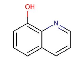 8-Hydroxyquinoline (CAS 148-24-3) - chemical structure image