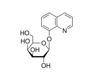 8-Hydroxyquinoline-b-D-galactopyranoside (CAS 113079-84-8) - chemical structure image
