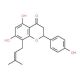 8-Isopentenylnaringenin (CAS 68682-02-0) - chemical structure image