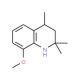 8-Methoxy-2,2,4-trimethyl-1,2,3,4-tetrahydroquinoline - chemical structure image