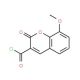 8-methoxy-2-oxo-2H-chromene-3-carbonyl chloride - chemical structure image