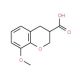 8-Methoxy-chroman-3-carboxylic acid (CAS 108088-19-3) - chemical structure image