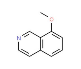 8-Methoxyisoquinoline (CAS 1723-70-2) - chemical structure image