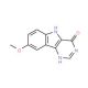 8-Methoxypyrimidino[5,4-b]indol-4(3H)-one - chemical structure image