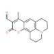 8-Methyl-10-oxo-2,3,5,6-tetrahydro-1H,4H,10H-11-oxa-3a-aza-benzo[de]anthracene-9-carbaldehyde - chemical structure image