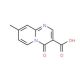 8-methyl-4-oxo-4H-pyrido[1,2-a]pyrimidine-3-carboxylic acid (CAS 34662-59-4) - chemical structure image