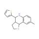 8-Methyl-4-thiophen-2-yl-2,3,3a,4,5,9b-hexahydro-furo[3,2-c]quinoline - chemical structure image
