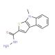 8-methyl-8H-thieno[2,3-b]indole-2-carbohydrazide - chemical structure image