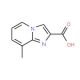 8-Methyl-imidazo[1,2-a]pyridine-2-carboxylic acid (CAS 88751-05-7) - chemical structure image