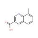 8-Methyl-quinoline-3-carboxylic acid (CAS 71082-55-8) - chemical structure image