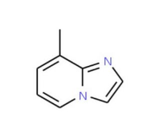 8-Methylimidazo[1,2-a]pyridine (CAS 874-10-2) - chemical structure image