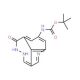 8-N-Boc-Amino-1,5-dihydro-[1,2]diazepino[4,5,6-cd]indol-6-one (CAS 731810-58-5) - chemical structure image