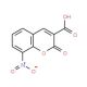 8-Nitro-2-oxo-2H-chromene-3-carboxylic acid (CAS 82119-78-6) - chemical structure image