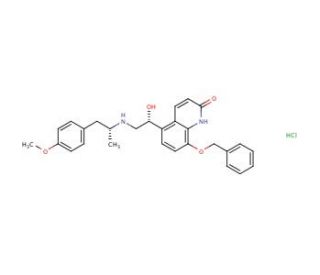 8-O-Benzyl Carmoterol Hydrochloride - chemical structure image