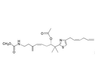8-OAc-mycothiazole (CAS 114582-75-1) - chemical structure image
