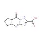 8-Oxo-5,6,7,8-tetrahydro-4H-cyclopenta[d][1,2,4]-triazolo[1,5-a]pyrimidine-2-carboxylic acid - chemical structure image