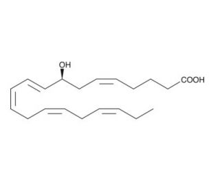 8(S)-HEPE (CAS 118492-81-2) - chemical structure image