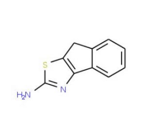 8H-Indeno[1,2-d][1,3]thiazol-2-amine (CAS 85787-95-7) - chemical structure image