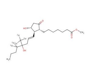 (8R,12R,11R,16RS)-Misoprostol-d5 - chemical structure image