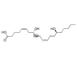 8(S),15(S)-DiHETE (Z, E, Z, E) (CAS 80234-65-7) - chemical structure image