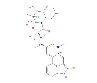 (8S)-2-Bromo-&alpha;-Ergocryptine (CAS 65700-36-9) - chemical structure image