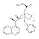 (8S,9R)-(−)-N-Benzylcinchonidinium chloride (CAS 69257-04-1) - chemical structure image
