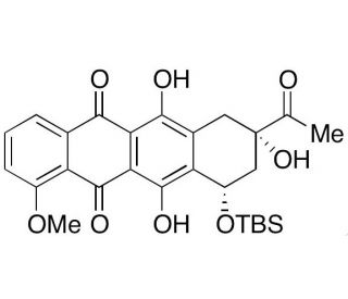 (8S-cis)-8-Acetyl-10-[[(1,1-dimethylethyl)dimethylsilyl]oxy]-7,8,9,10-tetrahydro-6,8,11-trihydroxy-1-methoxy-5,12-naphthacene