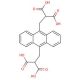 9,10-Anthracenediyl-bis(methylene)dimalonic acid (CAS 307554-62-7) - chemical structure image