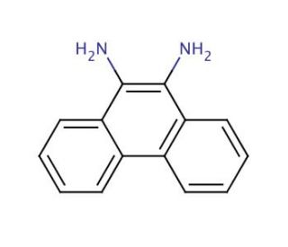 9,10-Diaminophenanthrene (CAS 53348-04-2) - chemical structure image