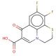 9,10-Difluoro-7-oxo-2,3-dihydro-7H-Pirido[1,2,3-de][1,4]benzothiazine-6-carboxylic acid - chemical structure image