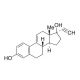 9,11-Dehydro Ethynyl Estradiol - chemical structure image
