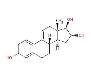 9,11-Didehydrooestriol (CAS 246021-20-5) - chemical structure image