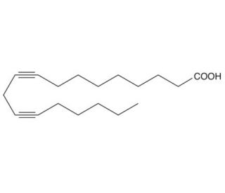9,12-Octadecadiynoic Acid (CAS 2012-14-8) - chemical structure image
