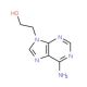 9-(2-Hydroxyethyl)adenine (CAS 707-99-3) - chemical structure image