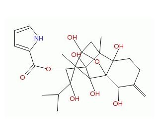 9,21-Dehydroryanodine (CAS 94513-55-0) - chemical structure image