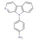 9-(4′-Aminophenyl)-9H-pyrido[3,4-b]indole (CAS 219959-86-1) - chemical structure image