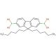 9,9-Dihexylfluorene-2,7-diboronic acid (CAS 203927-98-4) - chemical structure image