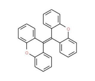 9,9&prime;-Dixanthylidene (CAS 517-45-3) - chemical structure image