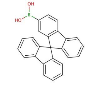 9,9&prime;-Spirobifluorene-2-boronic acid - chemical structure image