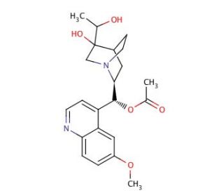 9-Acetyl-3,10-dihydroxy Hydroquinine - chemical structure image
