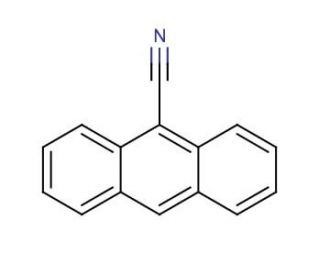 9-Anthracenecarbonitrile (CAS 1210-12-4) - chemical structure image