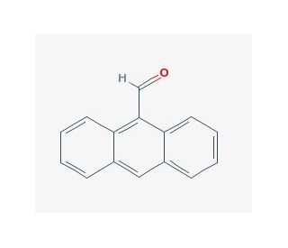 9-Anthracenecarboxaldehyde (CAS 642-31-9) - chemical structure image