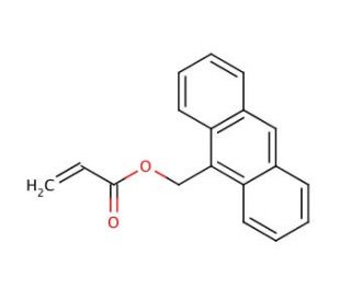 9-Anthracenylmethyl acrylate (CAS 31645-34-8) - chemical structure image