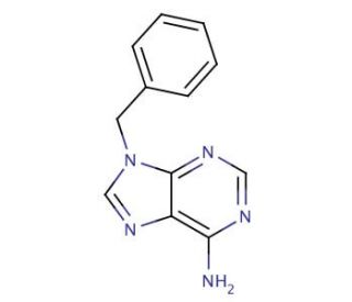 9-Benzyladenine (CAS 4261-14-7) - chemical structure image