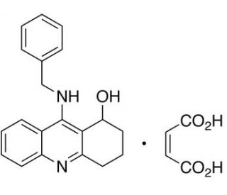 9-(Benzylamino)-1,2,3,4-tetrahydroacridin-1-ol Maleate (CAS 113108-86-4) - chemical structure image