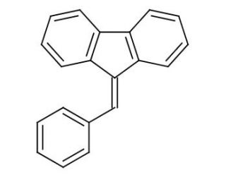 9-Benzylidenefluorene (CAS 1836-87-9) - chemical structure image