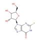 9-β-D-Arabinofuranosyl-2-fluorohypoxanthine (CAS 83480-48-2) - chemical structure image