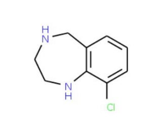 9-Chloro-2,3,4,5-tetrahydro-1H-benzo[e][1,4]diazepine (CAS 886365-62-4) - chemical structure image